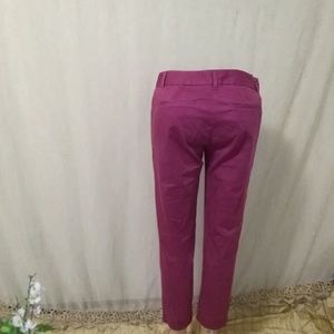 J CREW Strech pants.💙💜💚 Capri pants